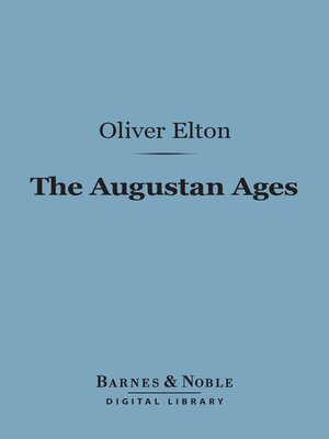 cover image of The Augustan Ages (Barnes & Noble Digital Library)